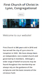 Mobile Screenshot of firstchurchofchristinlynn.com